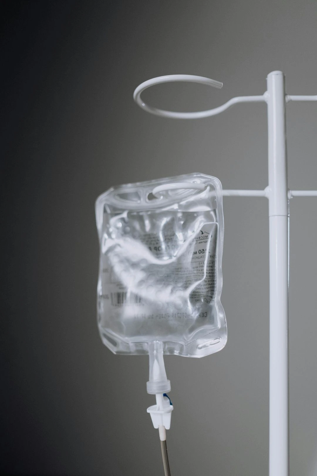 IV Therapy Picture, in a soft comforting setting.